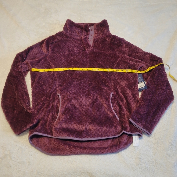 Purple Women's Pullover Large - Picture 3 of 4